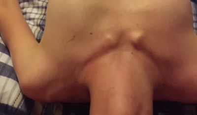 Русское порно от Анечки - гимнастический минет.